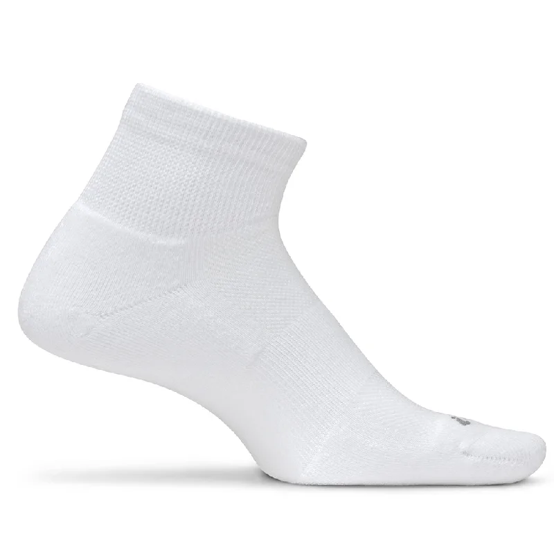 sock tips -  Feetures! Diabetic Active Mini Crew Socks - White