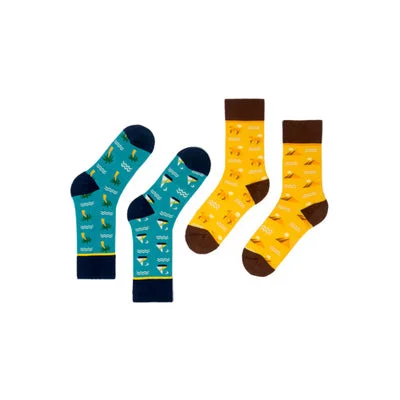 sock support -  Floating Down the Nile (2 pairs)