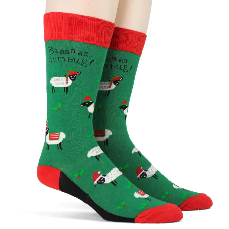 sock bundles -  Foot Traffic Baaaa Humbug women's and men's sock