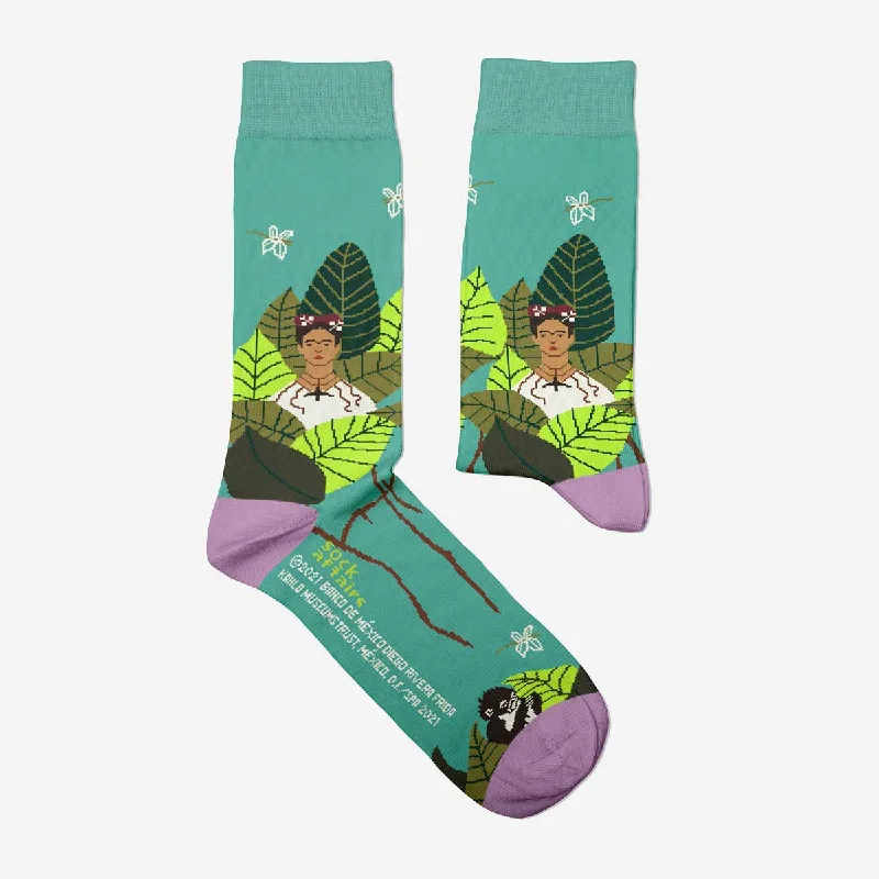 sock vibe -  Frida Self Portrait Socks for Her