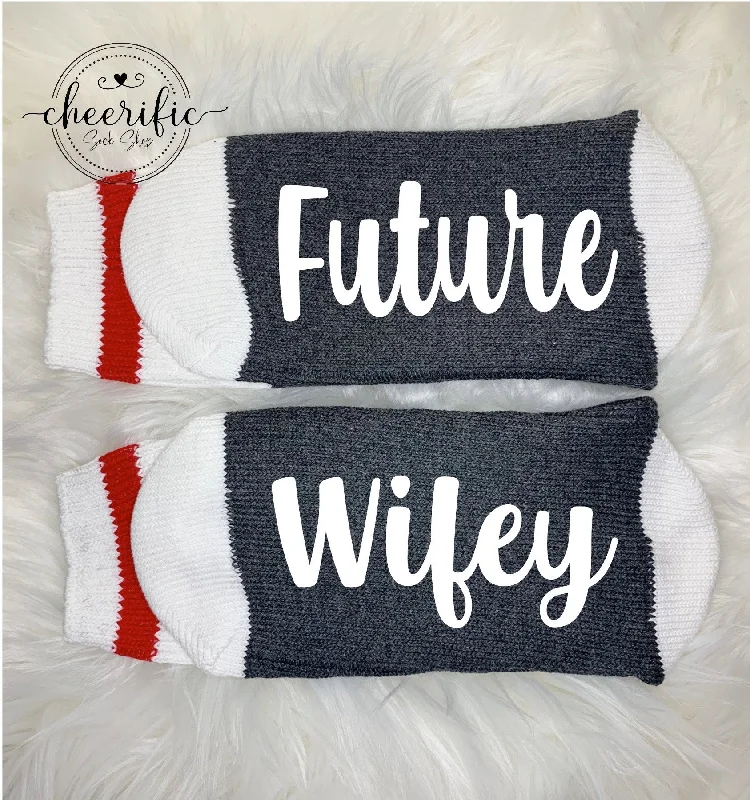 sock happiness -  Future Wifey and Hubby Socks