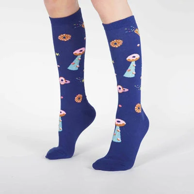 sock news -  Glazed Galaxy Junior Knee Socks