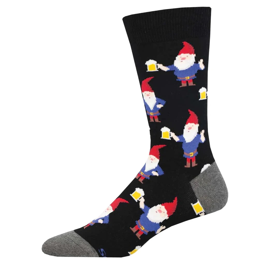 sock sets -  Gnome More Beer - Black