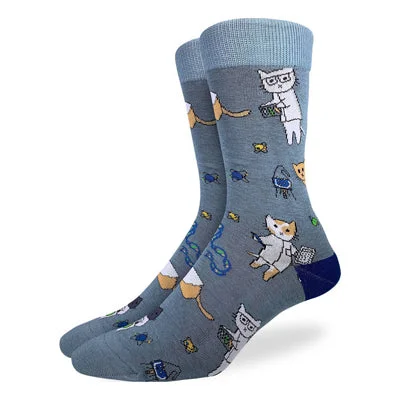 sock custom -  Science Cats Socks