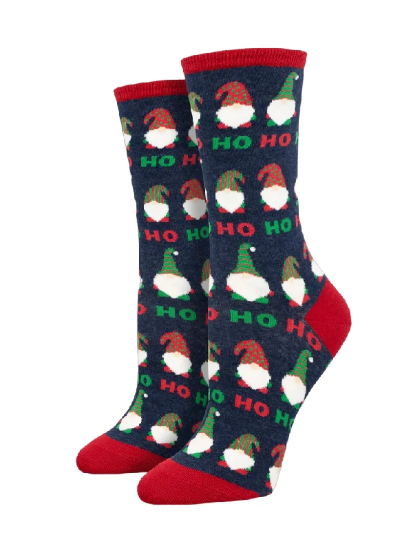 sock quality -  Ho Ho Homies - Navy Heather