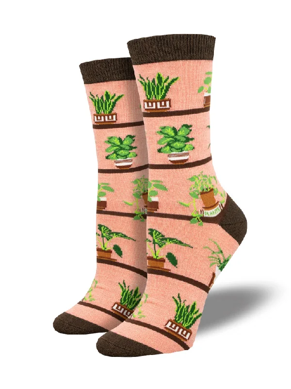 sock daily -  Houseplants - Pink