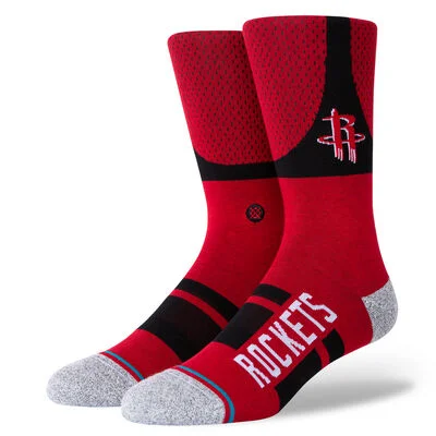 sock research -  Houston Rockets Shortcut 2 Crew Socks