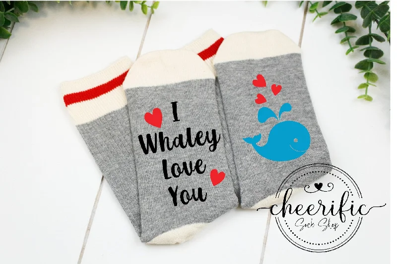 sock returns -  I Whaley Love You Socks