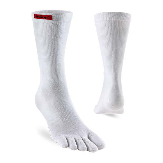 sock prize -  Injinji SPORT Crew Socks - White