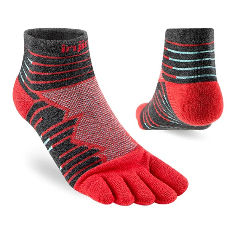 sock sizes -  Injinji Ultra RUN Mini-Crew - Lava