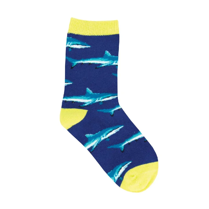 sock support -  Shark School - Cotton Crew