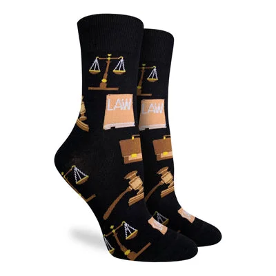 sock embroidered -  Law Socks