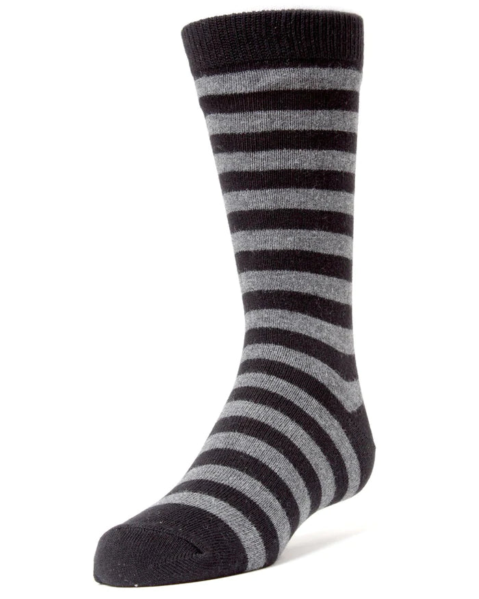 sock control -  crew two tone stripe