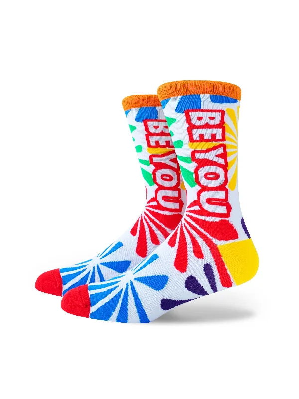 sock future -  LGBTQ+ Be You Socks: Fireworks