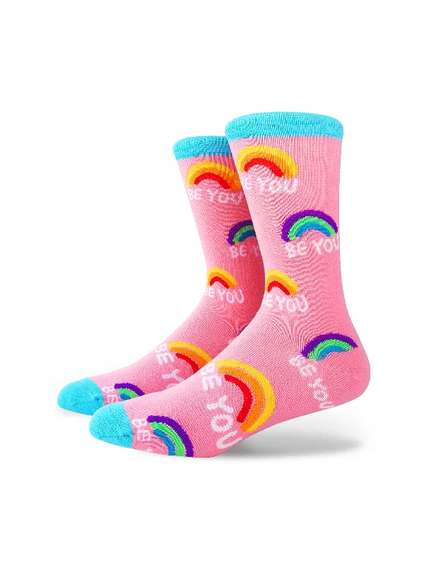 sock wholesale -  LGBTQ+ Be You Socks: Rainbow