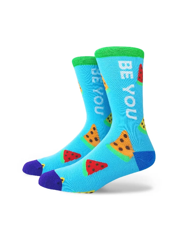 sock evolution -  LGBTQ+ Be You Socks: Watermelon