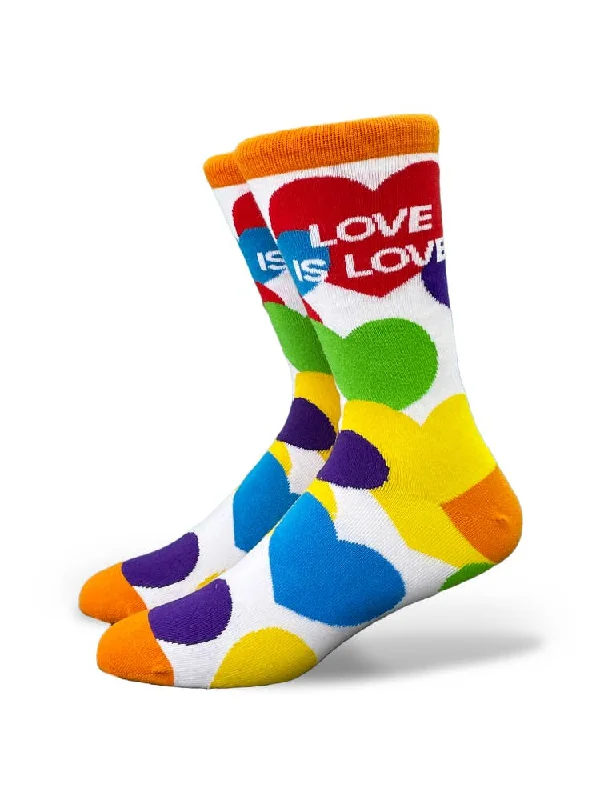 sock quality -  LGBTQ+ Socks: Heart Heart Heart