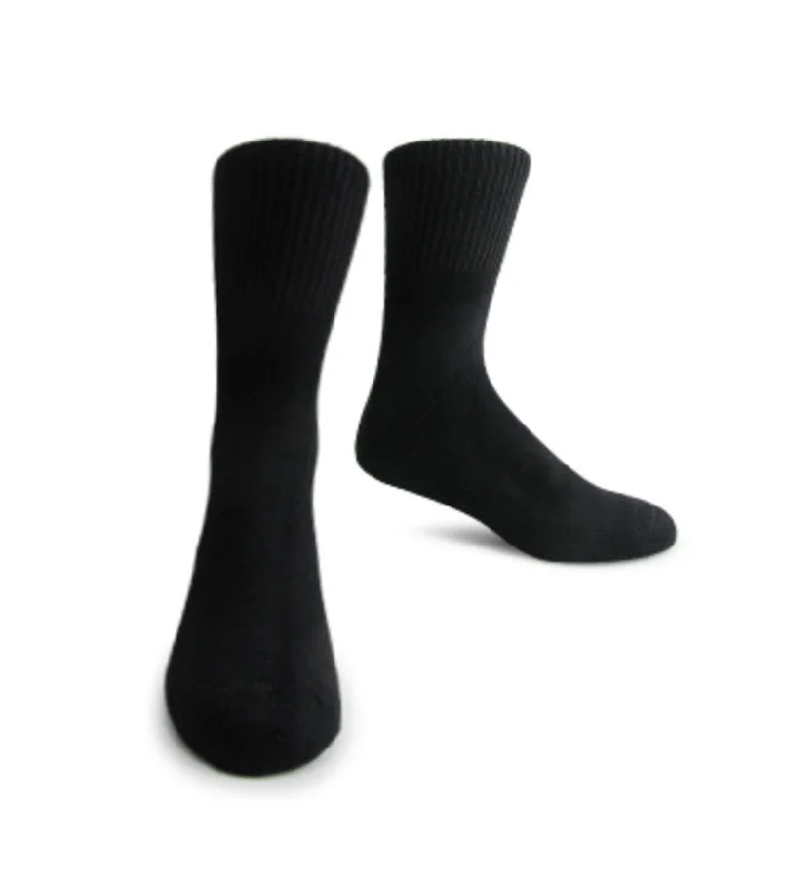 sock manufacturers -  Lightfeet Diabetic - Black