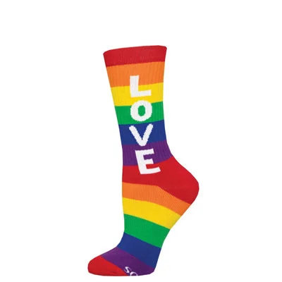 sock function -  "Love" Athletic Socks