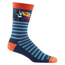 sock novelty -  Men's Animal Haus Crew Lightweight Lifestyle Deep Water