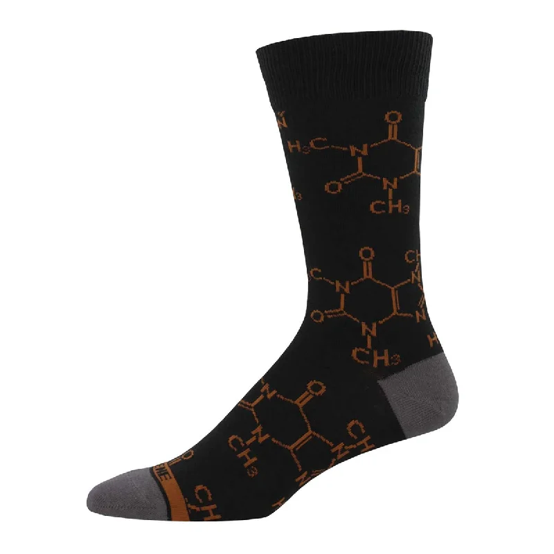 sock online -  Caffeine The Molecule - Cotton Crew