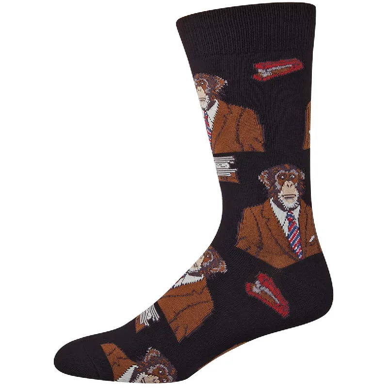 sock personalized -  Monkey Biz - Cotton Crew