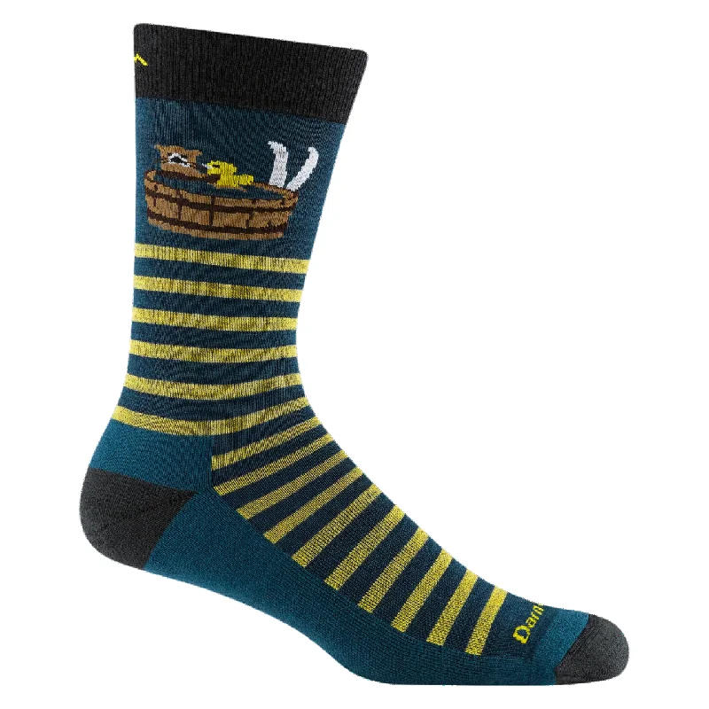 sock purchase -  Men's Wild Life Crew Lightweight Lifestyle w/Cushion Dark Teal