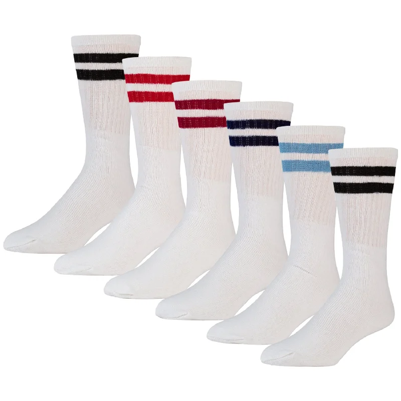 sock creativity -  Men's & Women's Referee Style Cotton Sports Socks