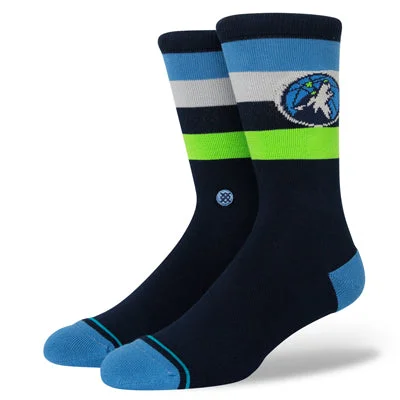 sock reviews -  Minnesota Timberwolves Stripe Crew Socks