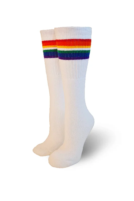 sock wool -  Over the Knee Tube Socks - Love