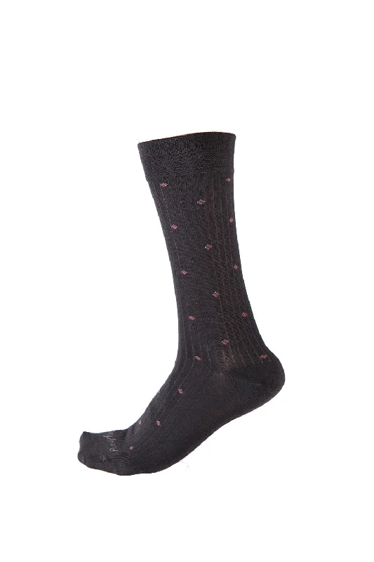 sock benefits -  Pussyfoot Non Tight Comfort Health Socks 2 Pack - Black/Red