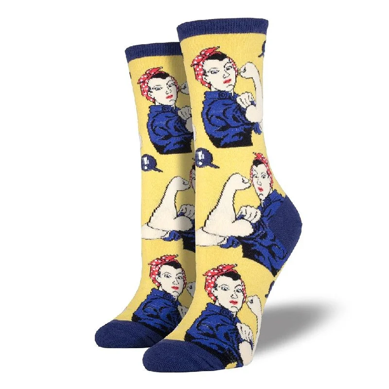 sock wellness -  Rosie the Riveter Socks