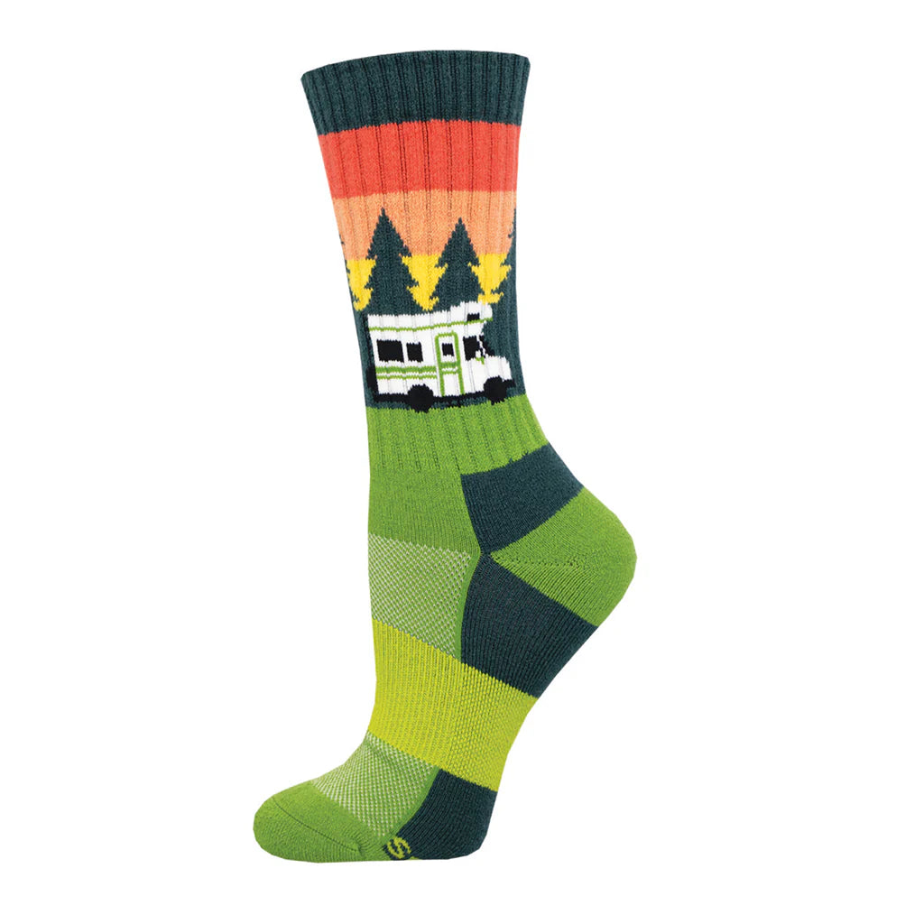 sock matching -  RV THERE YET? MERINO WOOL WOMEN'S CREW