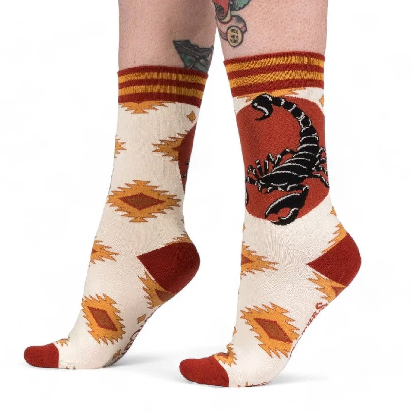 sock line -  Foot Clothes/Santa Fe Scorpion Crew Socks