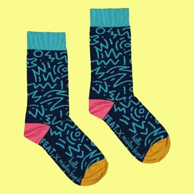 sock fall -  Sketchbook Socks