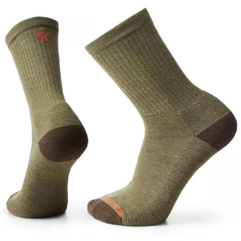 sock hiking -  Smartwool Everyday Solid Rib Crew Socks - Moss