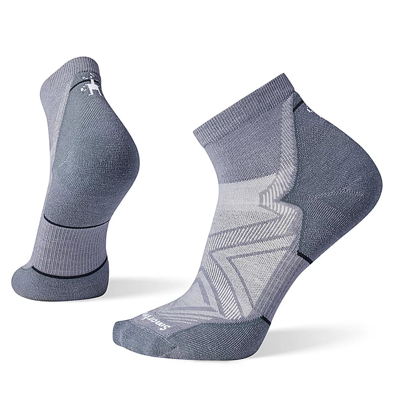 sock competitors -  Smartwool Run Targeted Cushion Ankle Socks - Graphite