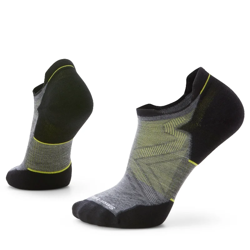 sock models -  Smartwool RUN Targeted Cushion Low Ankle - Grey