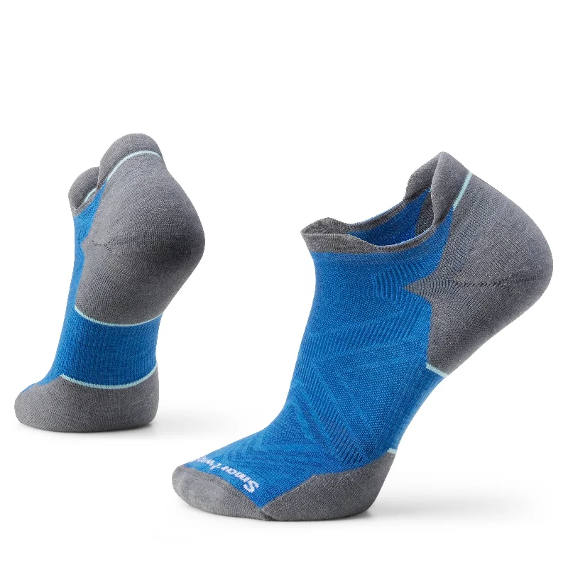 sock series -  Smartwool RUN Targeted Cushion Low Ankle - Laguna Blue