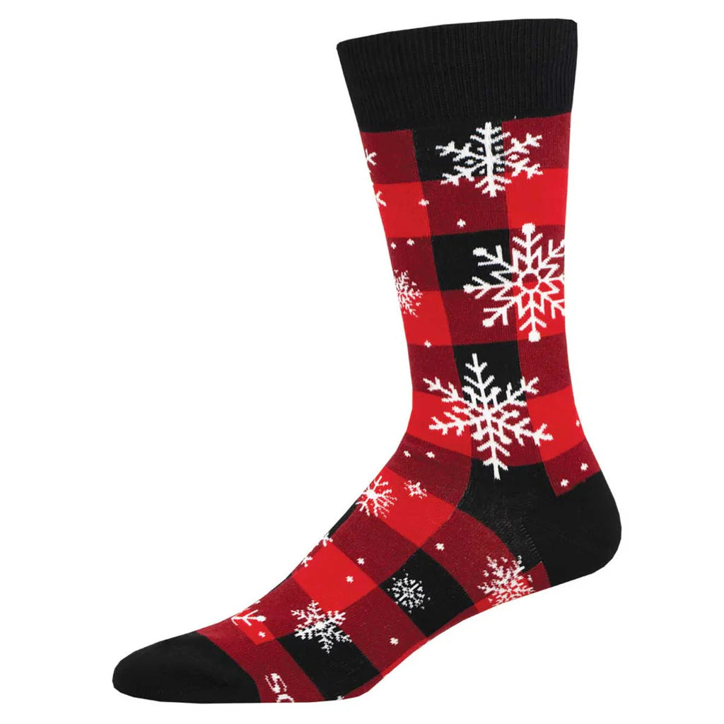 sock types -  Snowflake Plaidern