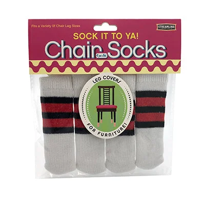 sock recycled -  Sock It To Ya! Chair Sock Set - Tube Sock