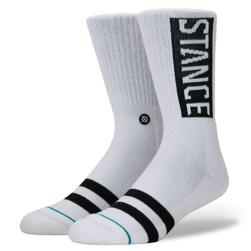 sock adventure -  Stance OG Unisex Socks (White)