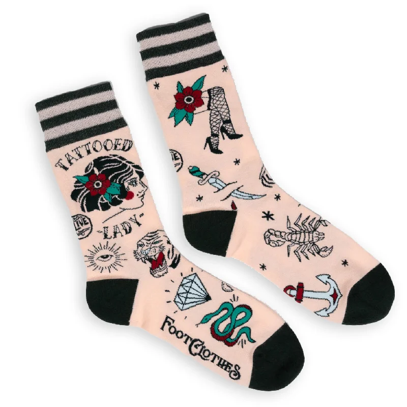 sock rivals -  Foot Clothes/Tattooed Lady Socks