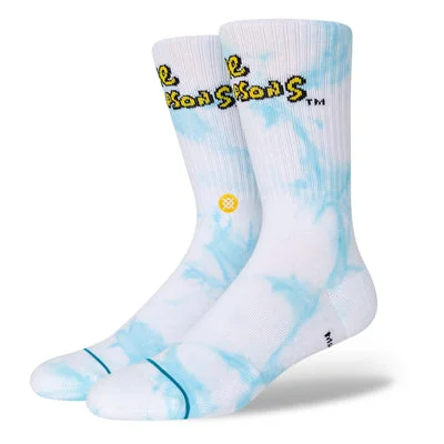 sock reliable -  The Simpsons Intro Crew Socks