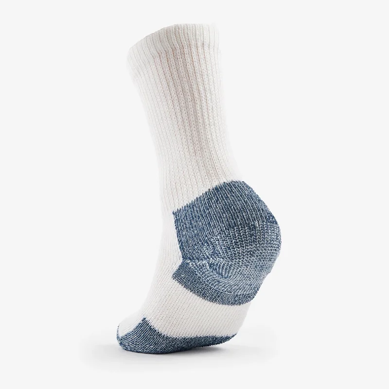 sock yearly -  Thorlo Thick Running Socks (XJ) - White/Navy