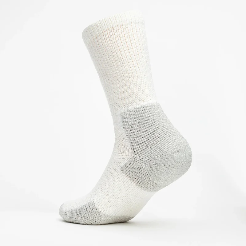 sock weekly -  Thorlo Thick Running Socks (XJ) - White/Navy