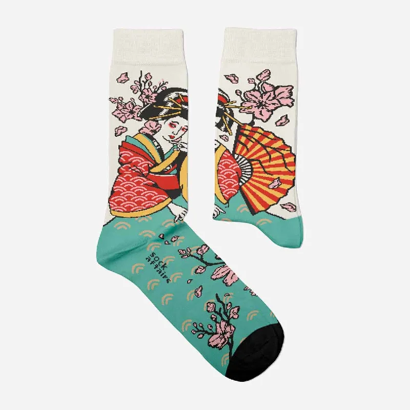 sock rest -  Traditional Geisha Tattoo Socks for Her