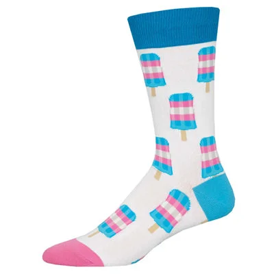 sock staple -  "Trans Pops" Socks L/XL