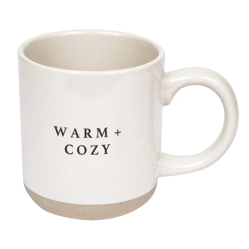 sock care -  Warm & Cozy Stoneware Coffee Mug-Christmas Home Decor & Gift