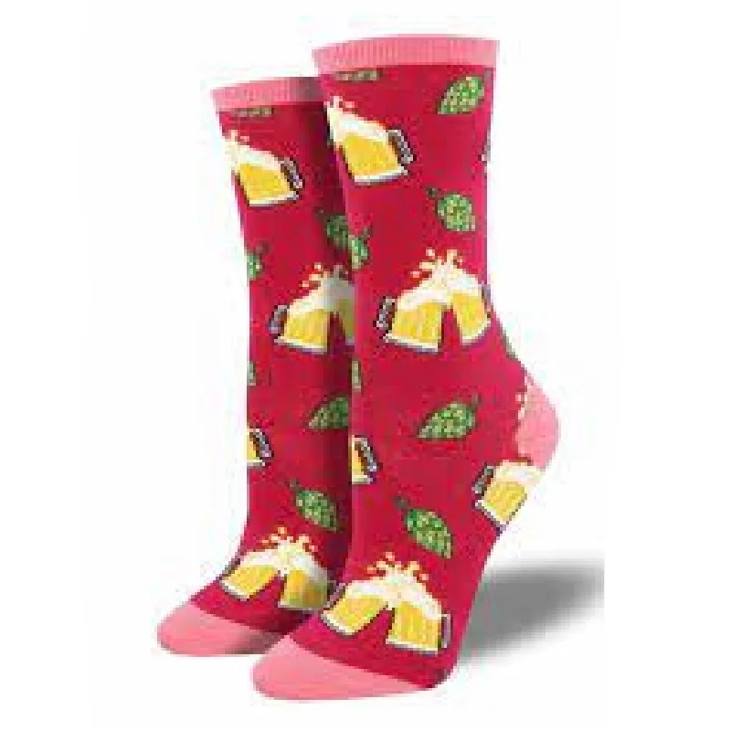 sock sports -  Hoppier Together-Berry